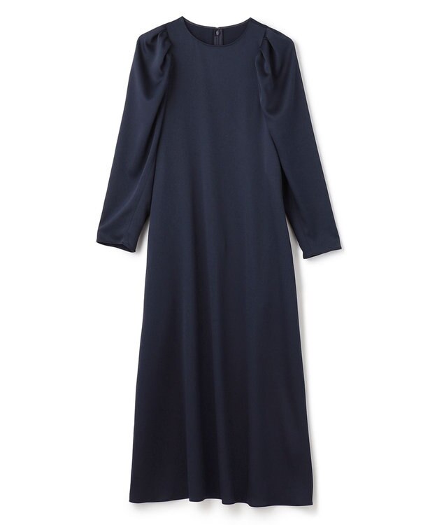 BEIGE， MABILLON / マトンスリーブドレス Navy