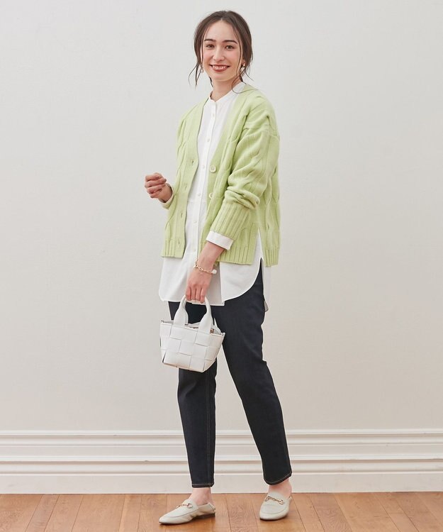 自由区 【WE WANT】365DENIM ストレートスリムデニム パンツ ブラック系