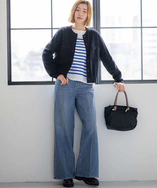 23区 バートップ スネークチェーン ネックレス シルバー系