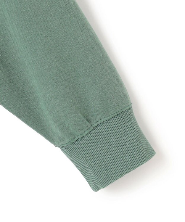 J.PRESS YORK STREET 【UNISEX】プルオーバーパーカー / ハーフジップ ライトグリーン系