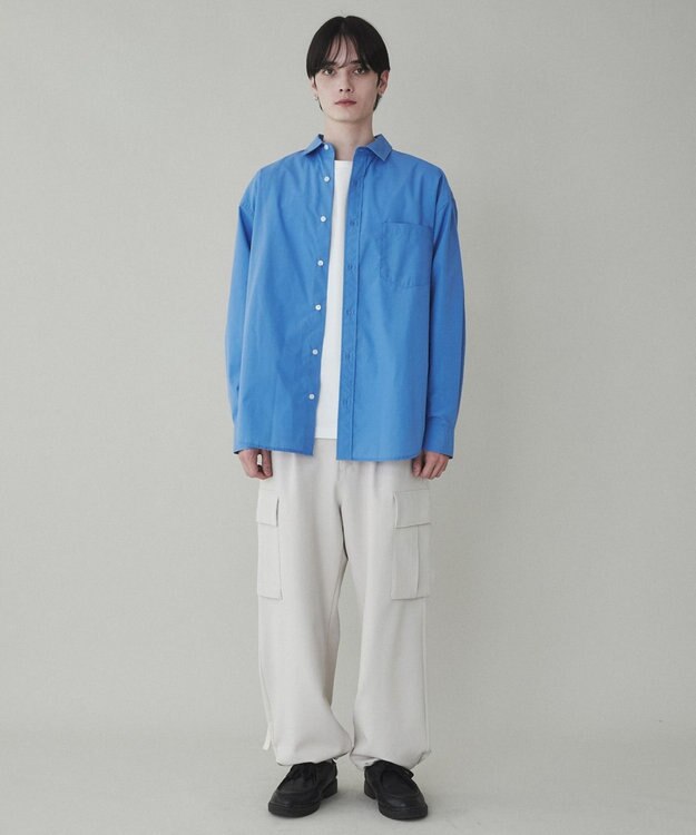 WEGO 【ユニセックス着用ITEM】トロミカーゴスラックス ライトベージュ