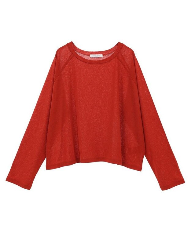 Green Parks シアークロップドプルオーバー Orange