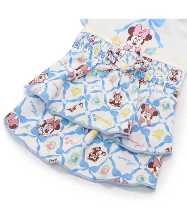 PET PARADISE ディズニー ミニー クール 天竺　ワンピース 小型犬 ブルー