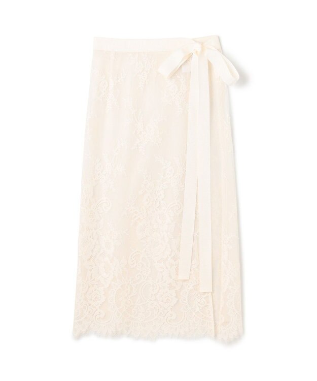 GRACE CONTINENTAL レースオーバースカート キナリ