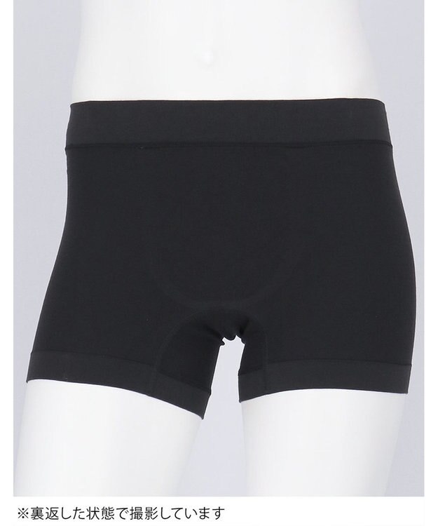 WACOAL MEN ボクサーパンツ 【Everyday Boxer】 綿混(本体) 立体成型 ここちよいフィット感 前閉じ 下着 メンズ GT3590 /ブロス バイ ワコールメン ブラック