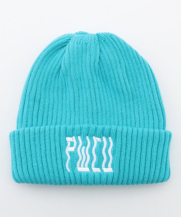 PW CIRCULUS 【UNISEX】WAVY カラーニット帽 ゴルフ ブルー系