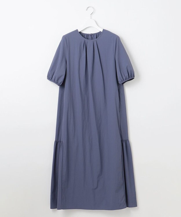 自由区 【WEB限定】ファンクショナル ドレス ライトネイビー