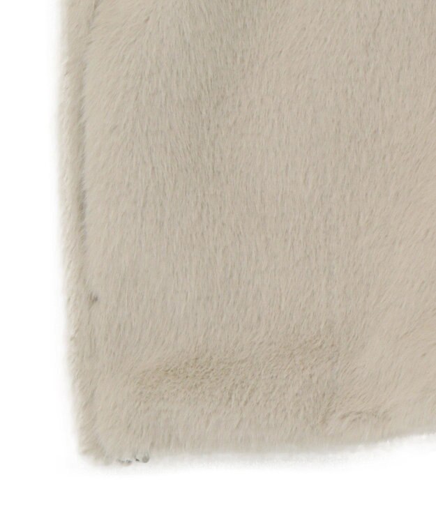 AMERICAN HOLIC フードファーベスト Light Beige