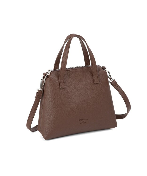 ACE BAGS & LUGGAGE 【2点セット】 JEWELNA BY Jewelna Rose ノットハンドルトート 16372 ジュエルナローズ ダークブラウン