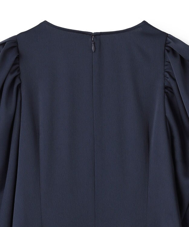 BEIGE， MABILLON / マトンスリーブドレス Navy