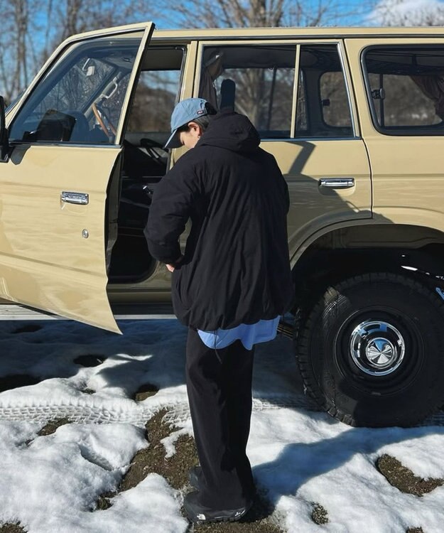 F/ACSION YUKIZURI ダウンジャケット BLACK