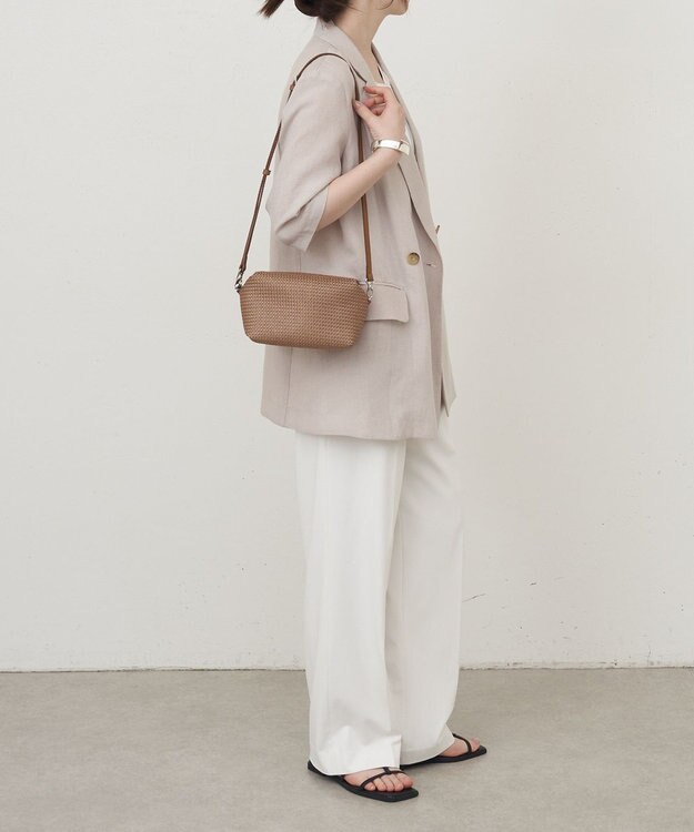 russet メッシュショルダーバッグ(CE-1767) Oak