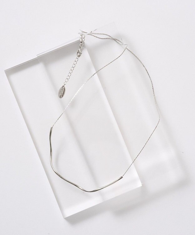 AMERICAN HOLIC スクリューパイプネックレス Silver