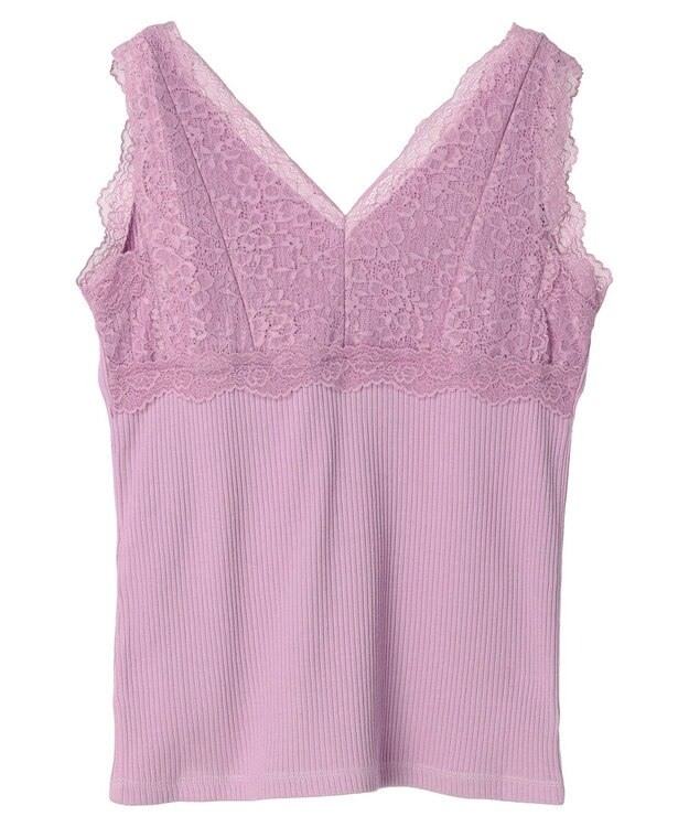 earth music&ecology ２ＷＡＹレースタンクトップ Pink