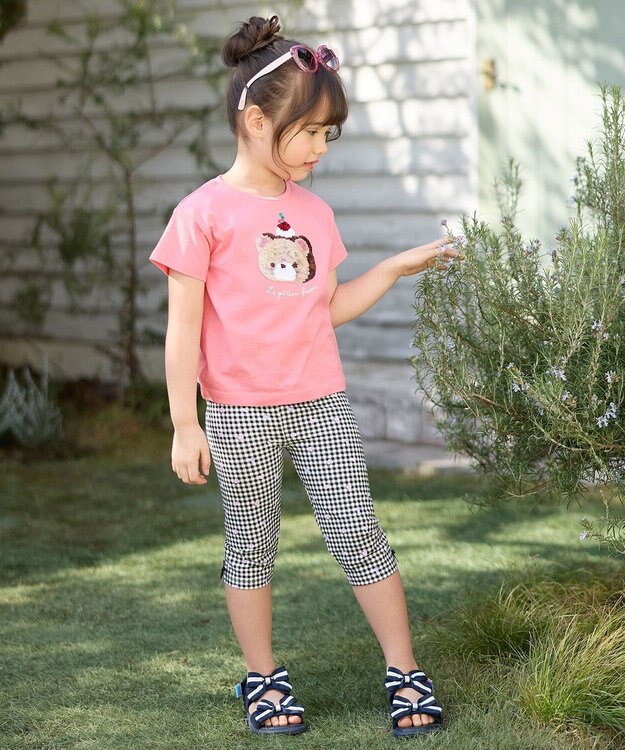 ANY KIDS キッズサングラス ピンク×リボン