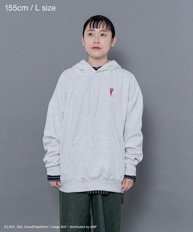 CRAFT STANDARD BOUTIQUE アートコラボ【ジュール・シェレ】パーカー Oatmeal