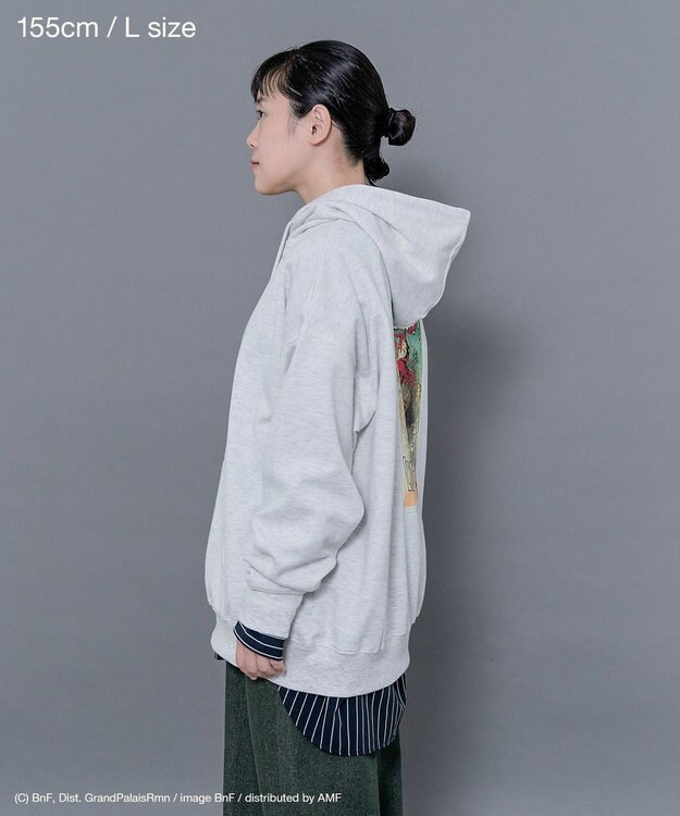 CRAFT STANDARD BOUTIQUE アートコラボ【ジュール・シェレ】パーカー Oatmeal