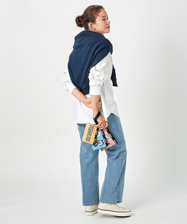 LeSportsac TRIPLE POUCH SET WITH WRISTLET/ピーナッツギャングリストレット ピーナッツギャングリストレット