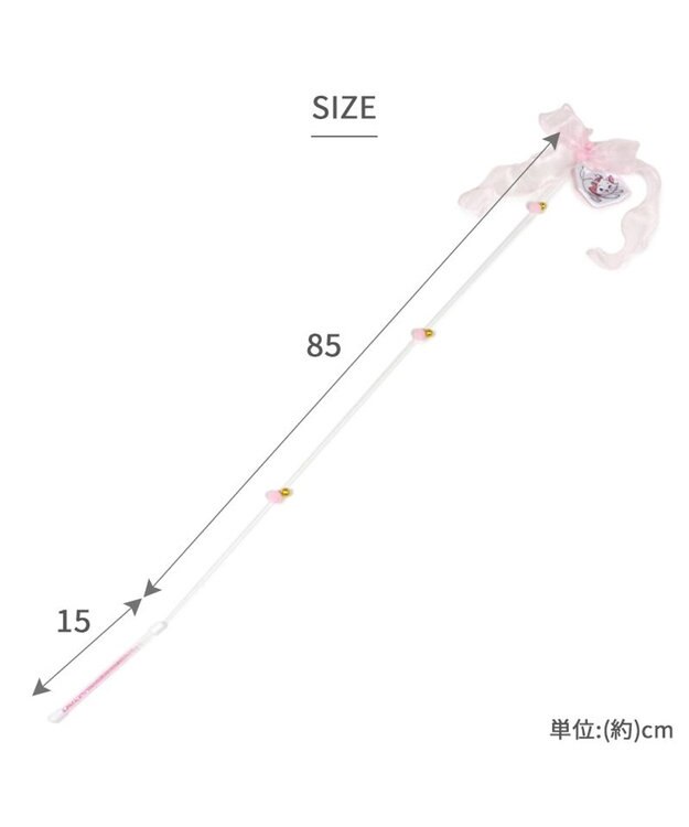 PET PARADISE ディズニー マリー ワイヤー 猫玩具 《リボン》 ライトピンク