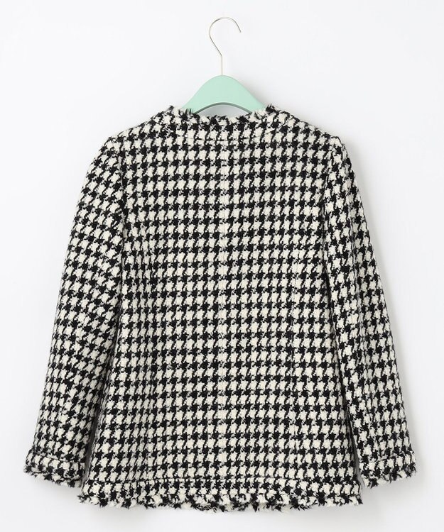 TOCCA PUZZLE ノーカラージャケット オフ×ブラック系3