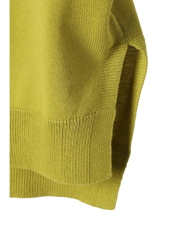 AMERICAN HOLIC ノースリーブニットプルオーバー Lime Green