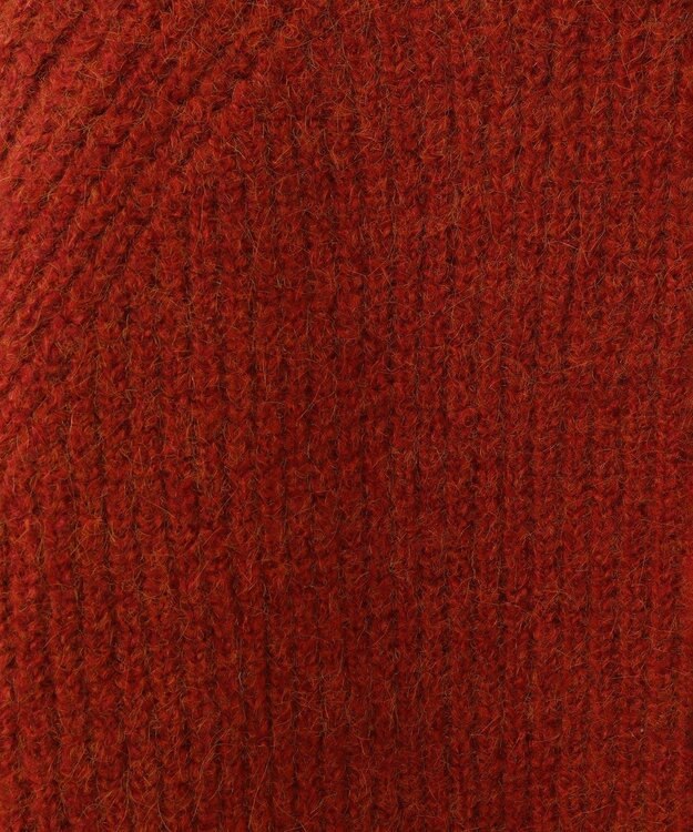 AMERICAN HOLIC Ｍｉｘヤーンラグランニットプルオーバー Orange