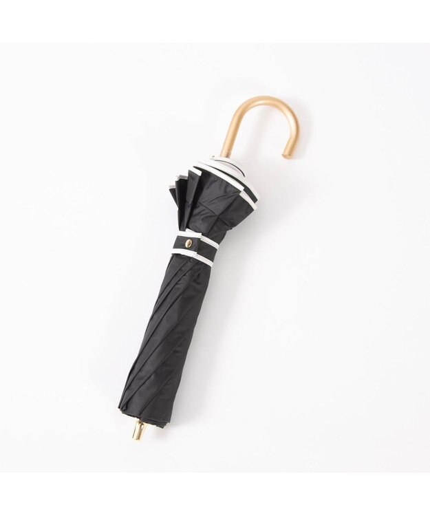 UNBILLION カシュネ cachenez / 【晴雨兼用】【日傘】 【UV カット率99.999.9％以上】PUへプラムトップレス折りたたみ傘 ブラック