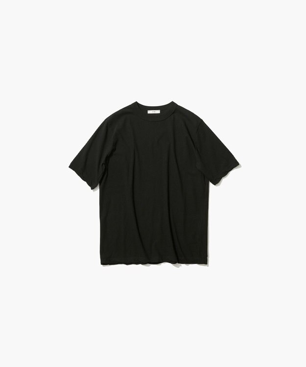 ATON FRESCA SINGLE JERSEY | スタンダードＴシャツ BLACK