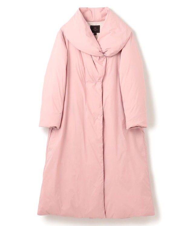 TOCCA FLUFFY PILLOW ロングダウンコート ピンク系