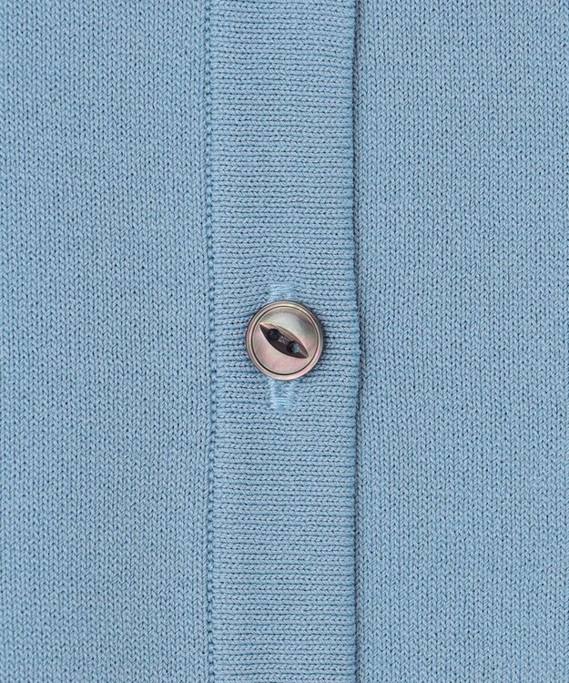 組曲 【2SET・WEB限定】フラワーレース5分袖ツイン ニット ブルー系