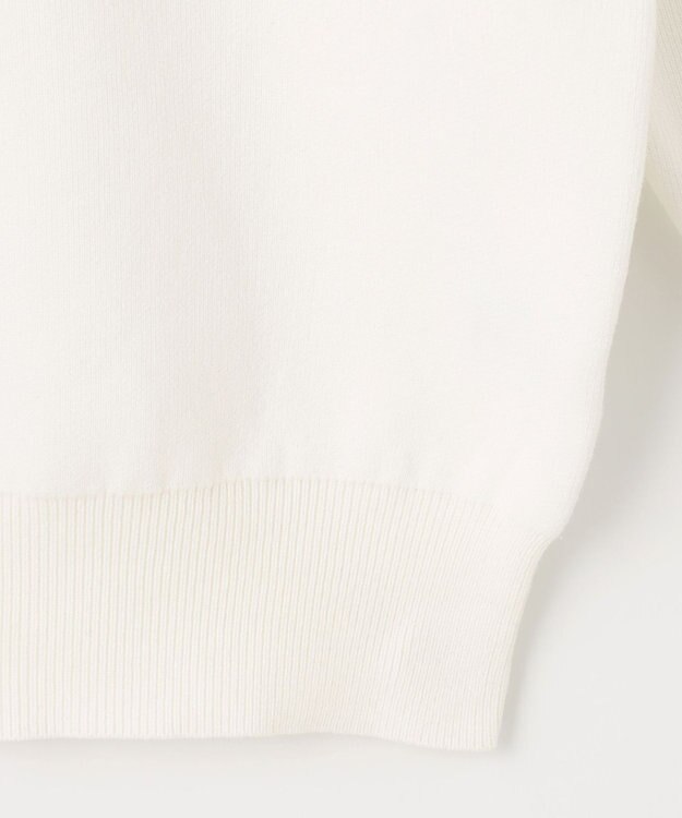 UNFILO MENS MOVE TEX クルーネック ニット アイボリー系