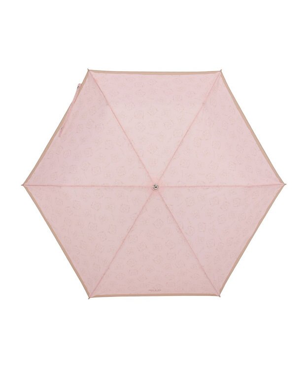 MOONBAT PAUL&JOE ACCESSOIRES(ポール＆ジョー アクセソワ) 折りたたみ傘 ドローイングヌネット＆ジプシー ピーチ