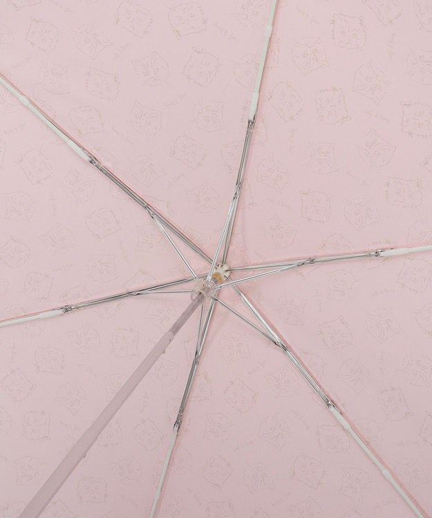 MOONBAT PAUL&JOE ACCESSOIRES(ポール＆ジョー アクセソワ) 折りたたみ傘 ドローイングヌネット＆ジプシー ピーチ