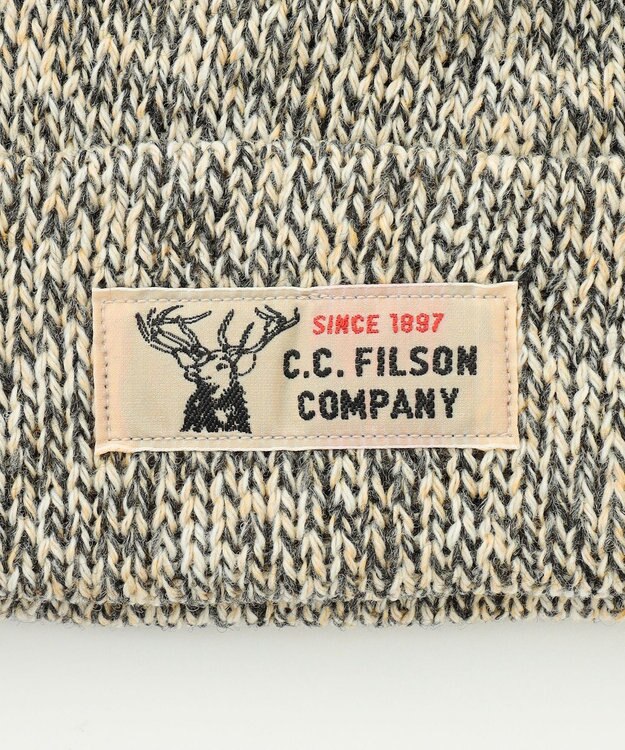 JOSEPH ABBOUD MOUNTAIN 【FILSON】ラインド  ラグ ウール ビーニー グレー系