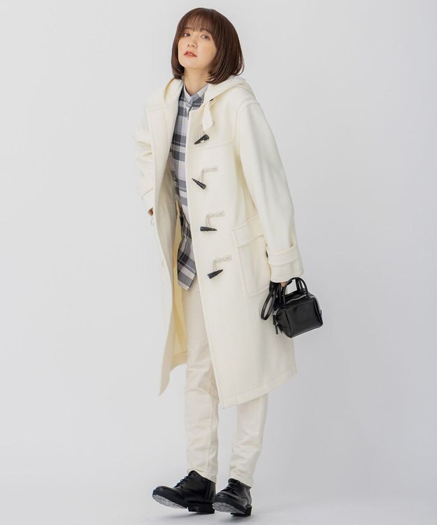 23区 【CLASSY.1月号掲載】YAHKI SOFT W FACE クロス ボディ バッグ ブラック