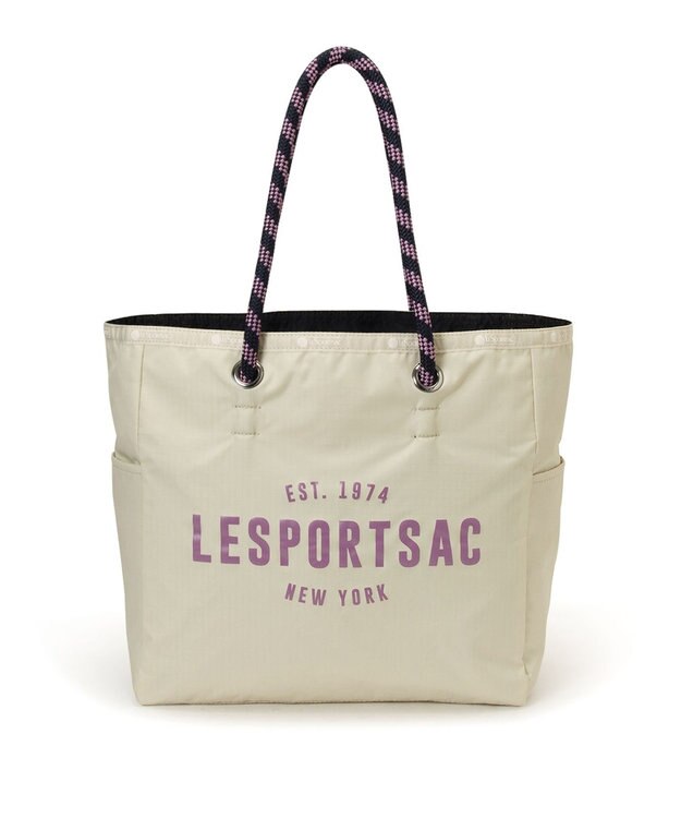 LeSportsac ML 2 WAY TOTE        /2ウェイビスケットベージュ/ディープシー 2ウェイビスケットベージュ/ディープシー