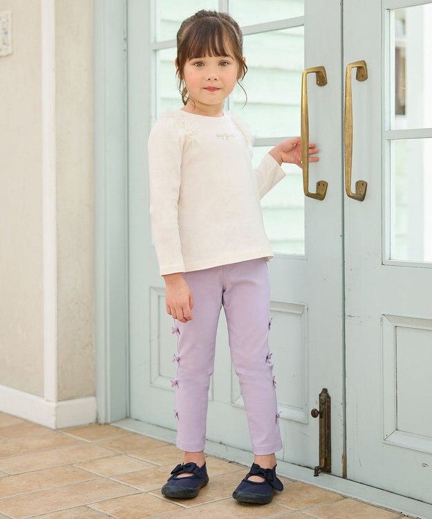 ANY KIDS 7daysドリームストレッチパンツ ラベンダー