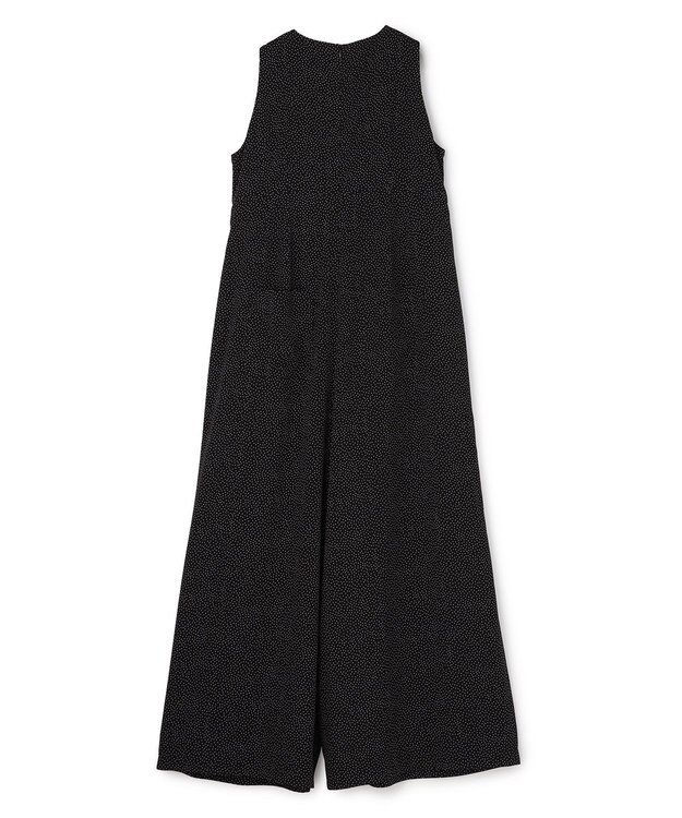 uncrave ドットプリント オールインワン ブラック×ホワイト