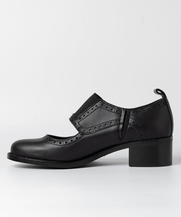 BONTRE 【BONTRE/ボントレ】フロントゴアブローグシューズ/40151-US ブラック