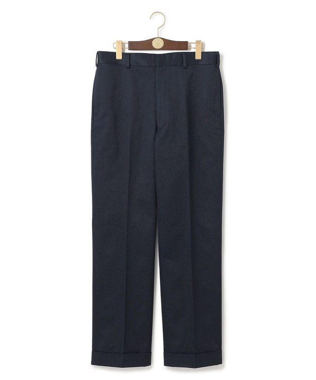 J.PRESS MEN 【J.PRESS ORIGINALS】WEST POINT PIPED STEM TROUSERS / JAPAN MADE ネイビー系