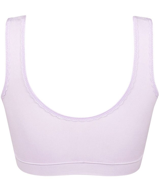 Wing ノンワイヤーブラ バストの脇流れを防ぐ 就寝中も日中のくつろぎタイムも 【ナイトアップブラ ルーム】 ブラジャー ナイトブラ KB3511 ウイング／ワコール パープル