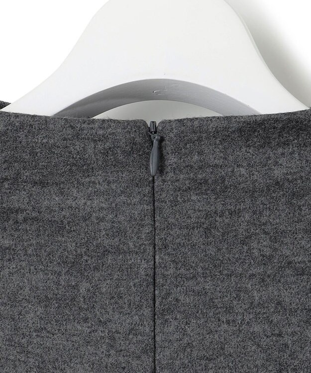 23区 【洗える】ウールミルドジャージー ワンピース グレー系