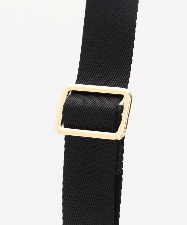 LA BAGAGERIE ダブルフロントポケット2WAYショルダー ブラック