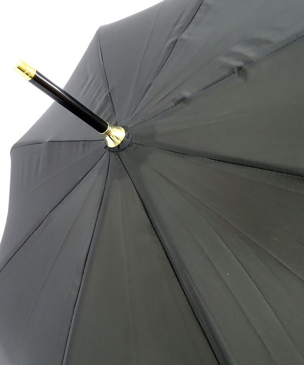 +RING 【プラスリング】【限定/日本製】【細身】レディース向け 長傘55cm BLK T1055 黒