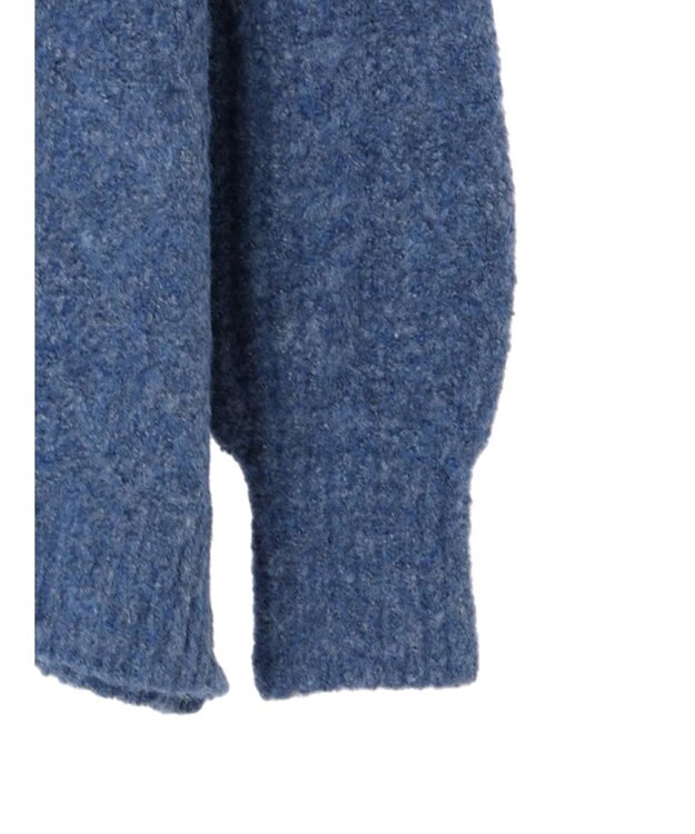 Green Parks フェアリーＭｉｘケーブルニットプルオーバー Blue