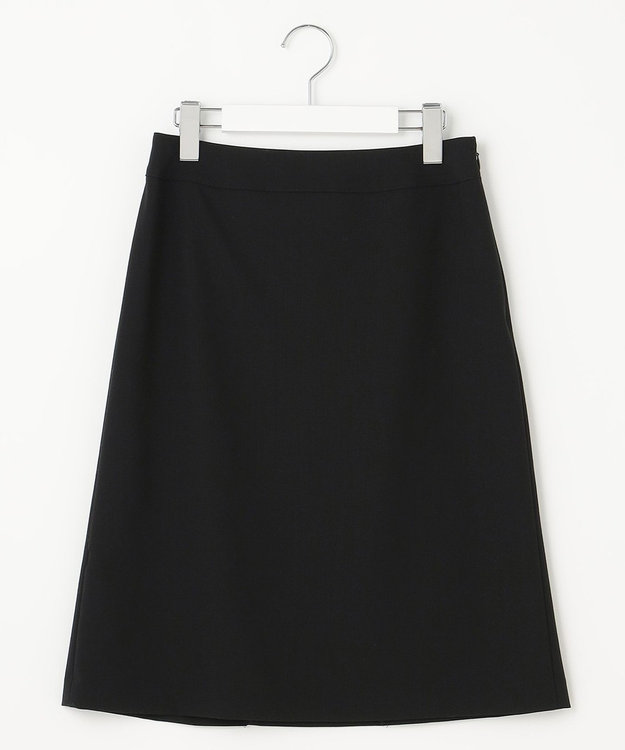 J.PRESS LADIES 【リクルート対応】テフロンカームスキン スカート ブラック系