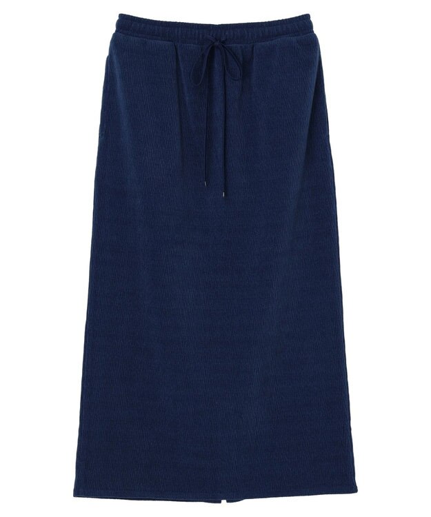 Green Parks カットコールタイトスカート Blue