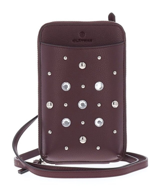 CLATHAS ジェイド スマホショルダー ボルドー