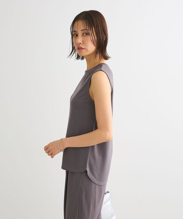 Green Parks ・ＳＵＧＡＲ　ＳＰＯＯＮ【ラッシュガード】ノースリーブ Charcoal Gray