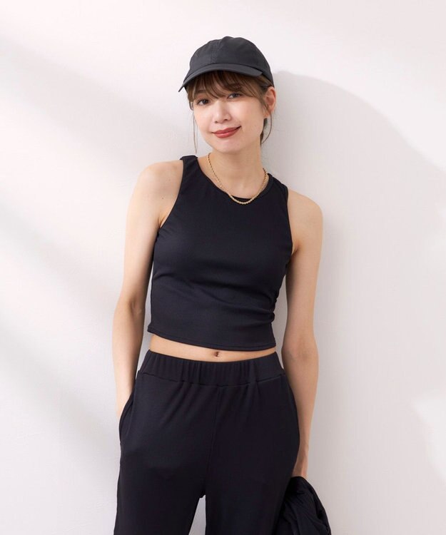 OP／FILA 【Ocean Pacific】撥水ナイロンキャップ ブラック